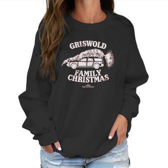 National Lampoons Christmas Vacation Griswold Family Women Sweatshirt | Favorety