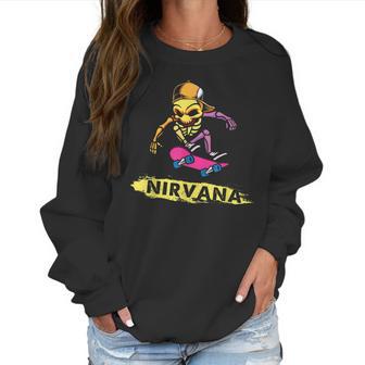 Nirvanas Skateboard Skelton V2 Men Women T-Shirt Graphic Print Casual Unisex Tee Women Sweatshirt | Favorety UK