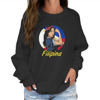 Philippines Pinay Filipina Pride Strong Proud Women Wife Women Sweatshirt | Favorety UK