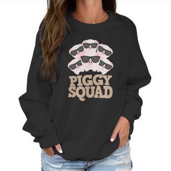 Pig Lovers Funny Piggy Squad Cute Pig Gifts Women Women Sweatshirt | Favorety UK