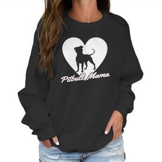 Pitbull Mama Pitt Bully Dog Lover Gift Game Women Sweatshirt | Favorety CA