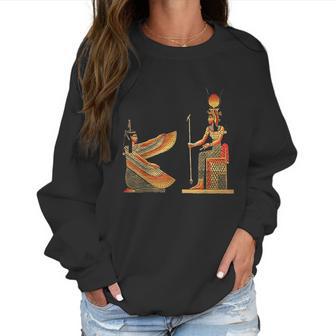 Queen Pharaoh Egypt Goddess Isis Women Sweatshirt | Favorety CA