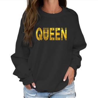 Queen Wife Woman With Egyptian Ankh Women Sweatshirt | Favorety CA