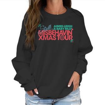 Righteous Gemstones Misbehavin Xmas Tour Inspired By Hbo Danny Mcbride Show Christmas T-Shirt Women Sweatshirt | Favorety