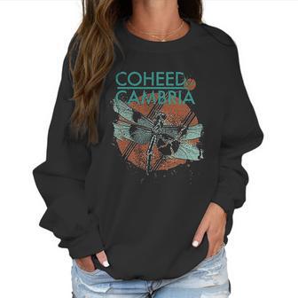 Rock Off Coheed And Cambria Dragonfly Women Sweatshirt | Favorety CA