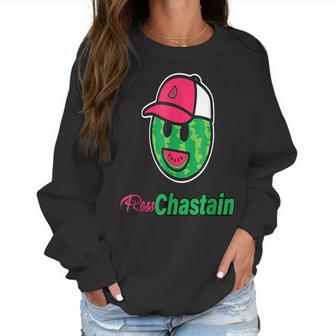 Ross Chastain Funny Melon Man V2 Men Women T-Shirt Graphic Print Casual Unisex Tee Women Sweatshirt | Favorety