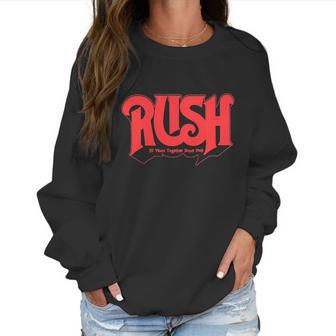 Rush 50 Years Together Women Sweatshirt | Favorety AU