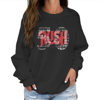 Rush Band 50 Years Women Sweatshirt | Favorety CA