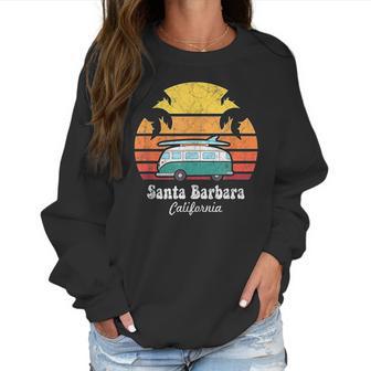 Santa Barbara Souvenir Retro California Men Women Women Sweatshirt | Favorety CA