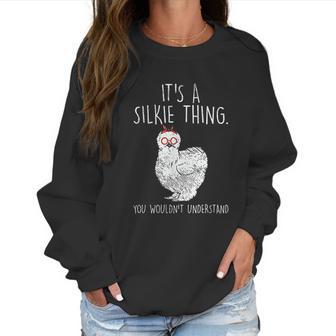 Silkie Chicken Women Sweatshirt | Favorety CA