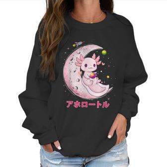 Space Axolotl Kawaii Pastel Goth Anime Comic Girl N V2 Men Women T-Shirt Graphic Print Casual Unisex Tee Women Sweatshirt | Favorety CA