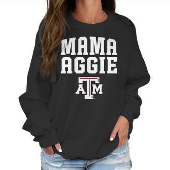 Texas Am Aggies Texas Am Mama Mascot Apparel Women Sweatshirt | Favorety AU