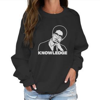 Thomas Sowell Knowledge Women Sweatshirt | Favorety