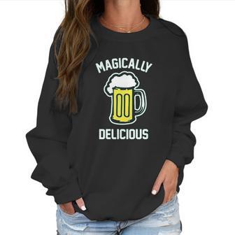 Tipsy Elves Funny Beer Drinking St Patrick Women Sweatshirt | Favorety CA