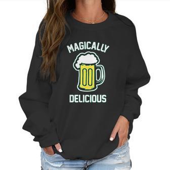 Tipsy Elves Funny Beer Drinking St Patricks Graphic Women Sweatshirt | Favorety AU