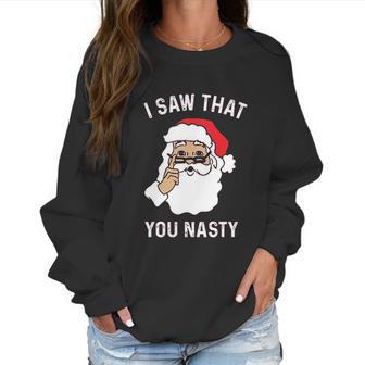 Tipsy Funny Christmas Festive Christmas Women Sweatshirt | Favorety