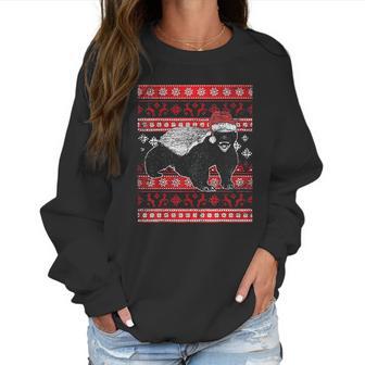 Ugly Christmas Honey Badger Women Sweatshirt | Favorety UK