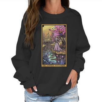 The Underworld Goddess The Fool Tarot Card Women Sweatshirt | Favorety DE