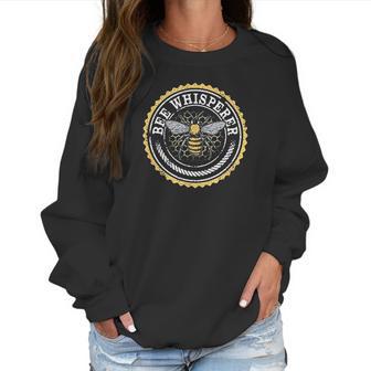 Vintage Bee Whisperer Beekeeper Pollen Honey Women Sweatshirt | Favorety DE