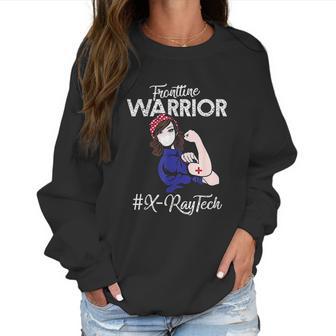 Vintage Frontline Warrior X Ray Tech Xmas Gift For Women Women Sweatshirt | Favorety UK