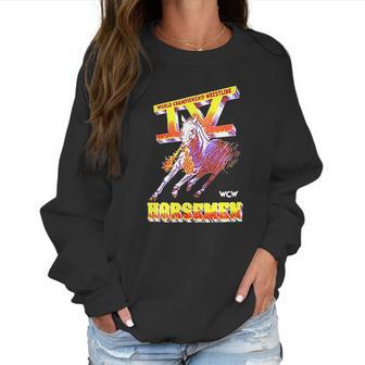 Wcw Four 4 Horsemen Ric Flair Wrestling Legends Women Sweatshirt | Favorety UK