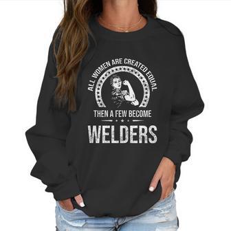 Welder For Women Metalworkers Women Sweatshirt | Favorety CA