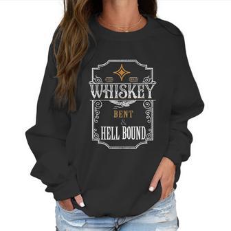 Whiskey Bent Bocephus Outlaw Country Women Sweatshirt | Favorety DE