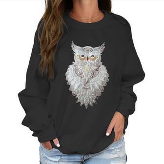 White Owl Women Sweatshirt | Favorety CA