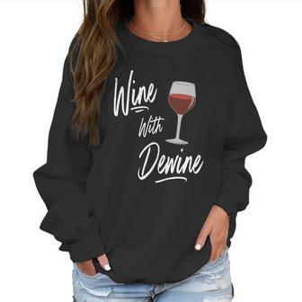 Wine With Dewine Drinking Game - Ohio Mike Dewine T-Shirt Women Sweatshirt | Favorety DE