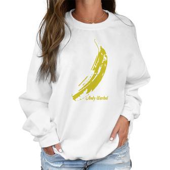 Andy Warhol Banana - Womens Bamboo Performance Tank By All Sport Women Sweatshirt | Favorety UK