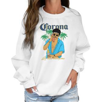 Bad Bunny X Corona Beer Hoodie Women Sweatshirt | Favorety CA