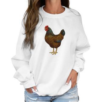 Barnevelder Hen Chicken Lover Women Sweatshirt | Favorety