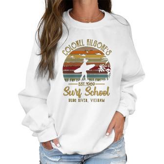 Beekai Colonel Kilgores Surf School Funny Movie Women Sweatshirt | Favorety