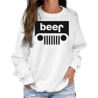 Beer Jeep Women Sweatshirt | Favorety