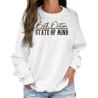 Beth Dutton State Of Minfor Women Vintage Women Sweatshirt | Favorety CA