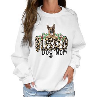 Blessed Dog Mom German Shepherd Women Sweatshirt | Favorety