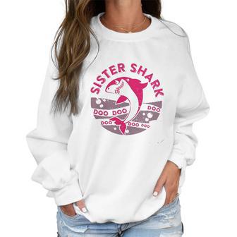 Brother Sister Baby Shark Birthday Women Sweatshirt | Favorety AU