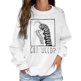 Butterfly Got Weed Women Sweatshirt | Favorety UK