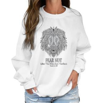 Christian Faith Jesus Yeshua Gifts Fear Not Women Sweatshirt | Favorety UK