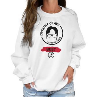 Claw Hard Seltzer Beet Dwight Schrute Shirt Women Sweatshirt | Favorety AU