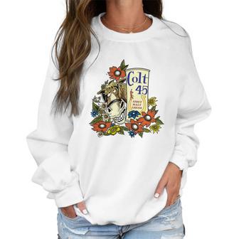 Colt 45 Stout Malt Liquor Donkey Shirt Women Sweatshirt | Favorety UK