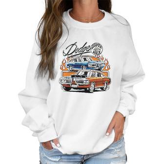 Dodge Super Bee American Classic Muscle Car Women Sweatshirt | Favorety CA