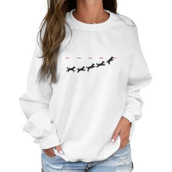 Dog Frisbee S Women Sweatshirt | Favorety DE