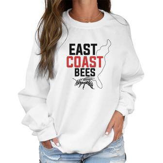 East Coast Bees Logo Women Sweatshirt | Favorety