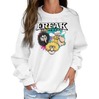 Freak Brothers Freak Trio Characters Men Women T-Shirt Graphic Print Casual Unisex Tee Women Sweatshirt | Favorety AU