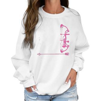 Funny Archery Gift For Women Bow Hunting Archer Mother Women Sweatshirt | Favorety