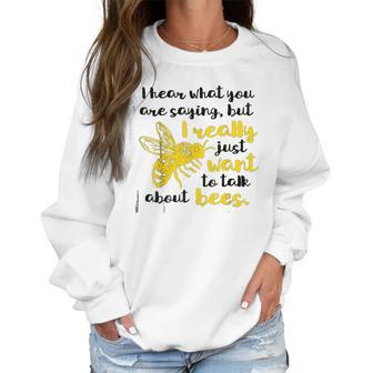 Funny Beekeeping Great Gift For Honey Bee Keper Love Women Sweatshirt | Favorety DE