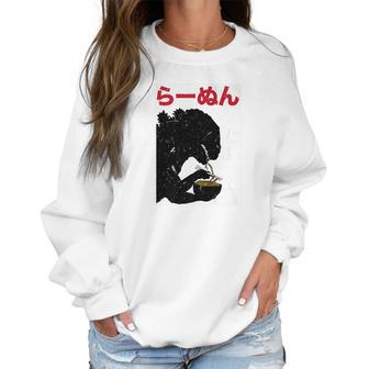 Funny Kaiju Ramen Street Wear Anime Manga Christmas Women Sweatshirt | Favorety AU