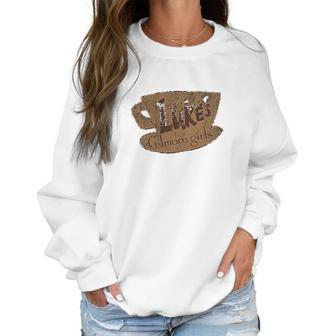Gilmore Girls Juniors Vintage Lukes Coffee Women Sweatshirt | Favorety