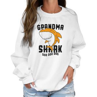 Grandma Shark For Mommy Grandmother Women Sweatshirt | Favorety UK